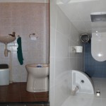 Volledige renovatie van een wc. Inclusief vloerverwarming en geïsoleerde wanden